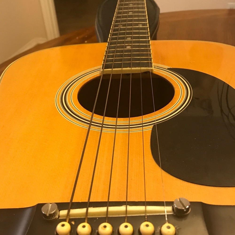 Harmony Acoustic Guitar withcase